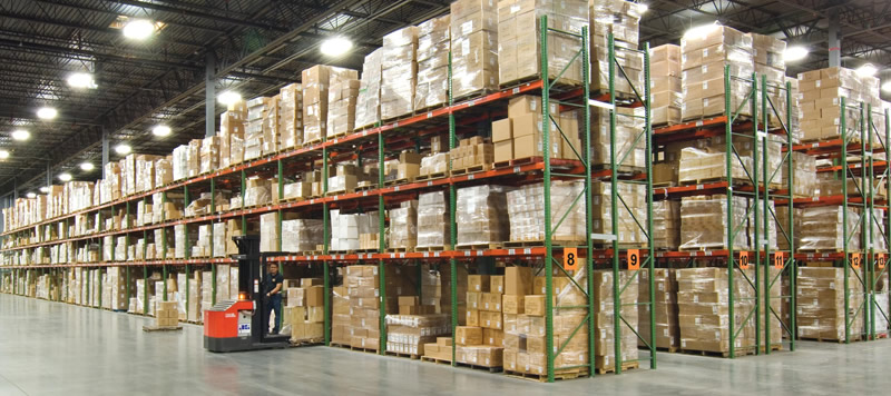 New warehouse pallet rack systems